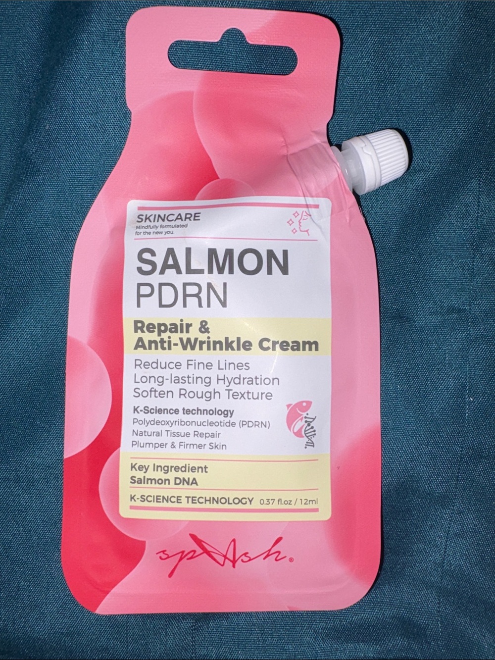 Splash Salmon PDRN Repair & Anti-Wrinkle Cream - .37 fl oz